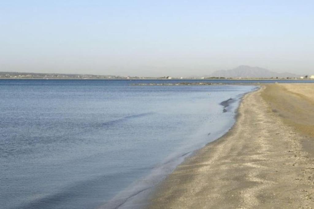 Apartamento Frente Al Mar, Familiar Y Acogedor. Santa Pola Bagian luar foto