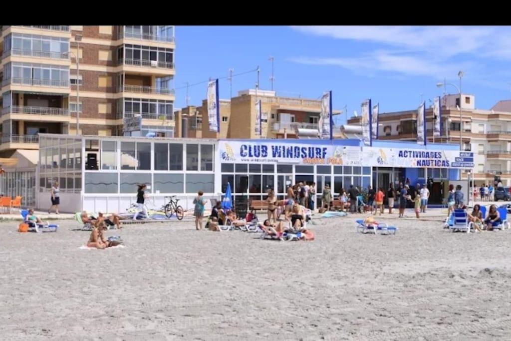 Apartamento Frente Al Mar, Familiar Y Acogedor. Santa Pola Bagian luar foto